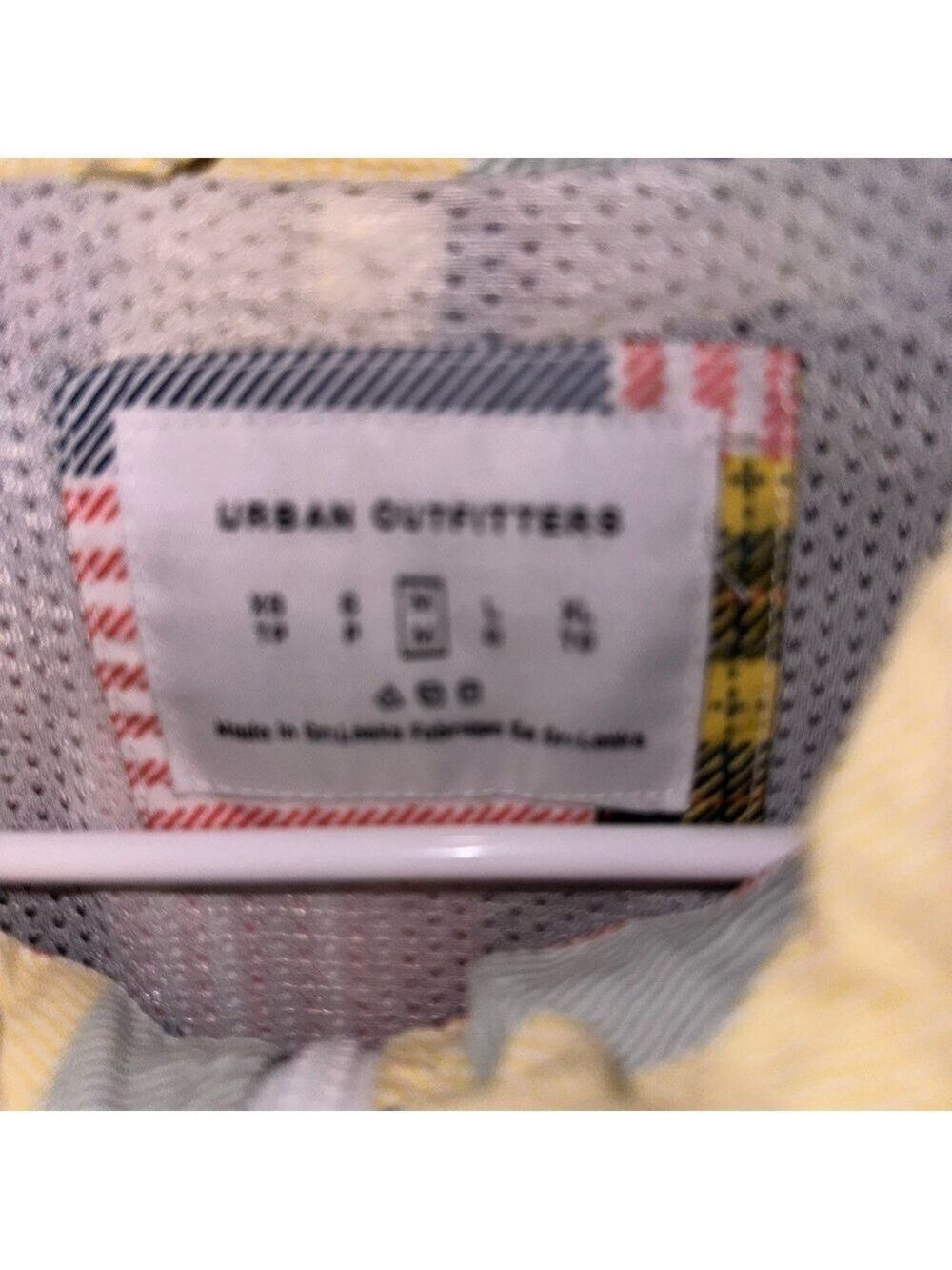 Urban Outfitters UO Madras Print Track Jacket - Picture 12 of 16